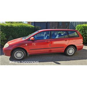 2002 Toyota Corolla Stationwagon (NZ New)
Red
245 000km
